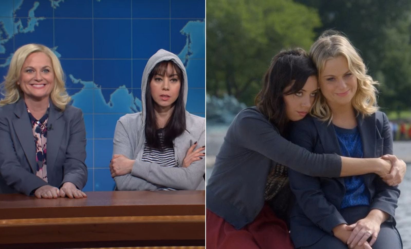 Watch Aubrey Plaza & Amy Poehler's 'Parks & Rec' Reunion On 'SNL'
