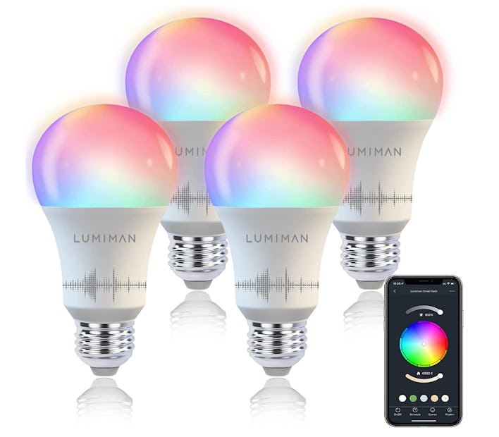 LUMIMAN Smart Light Bulbs (4-Pack)