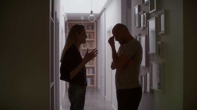 Couple having a heated argument