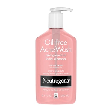neutropenia oil free acne wash pink grapefruit facial cleanser is the best vitamin c cleanser for oi...