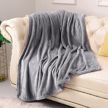 KMUSET Fleece Throw Blanket 