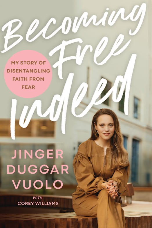 The cover of Jinger Duggar Vuolo's new book 'Becoming Free Indeed.'