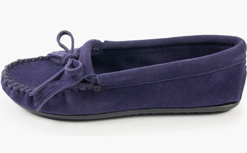 Minnetonka Kilty Hardsole Moccasins