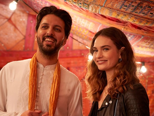 Lily James & Shazad Latif in 'What's Love Got To Do With It'