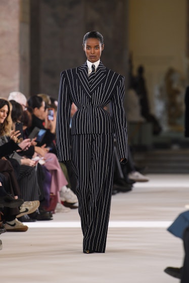 a look from Schiaparelli's spring 2023 couture collection