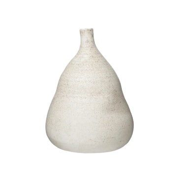 Distressed Cream Terracotta Vase