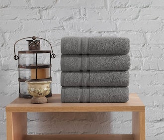 Hammam Linen Hand Towels (4-Pack)