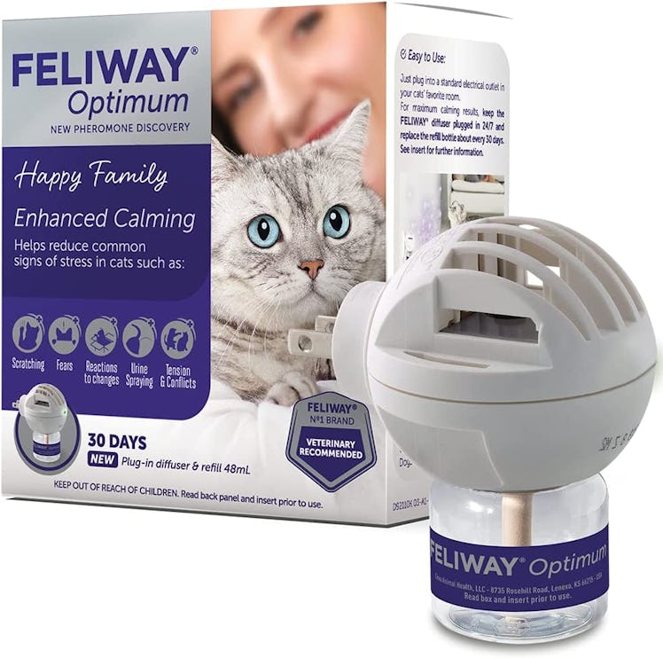 FELIWAY Optimum Cat Enhanced Calming Pheromone Diffuser