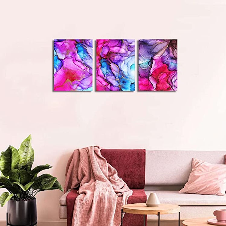 YOOOAHU Abstract Wall Art (3 Pieces)