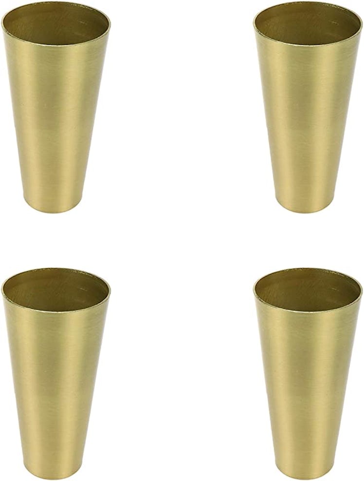 LC LICTOP Metal Conical Furniture Leg (4-Pack)