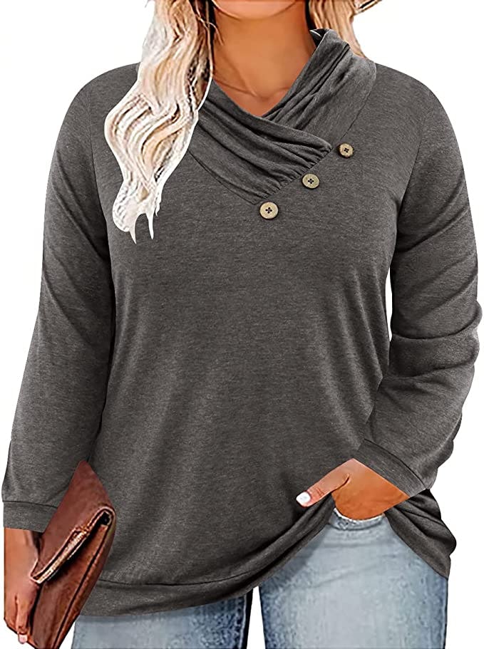 RITERA Plus Size Casual Oversized Tunic
