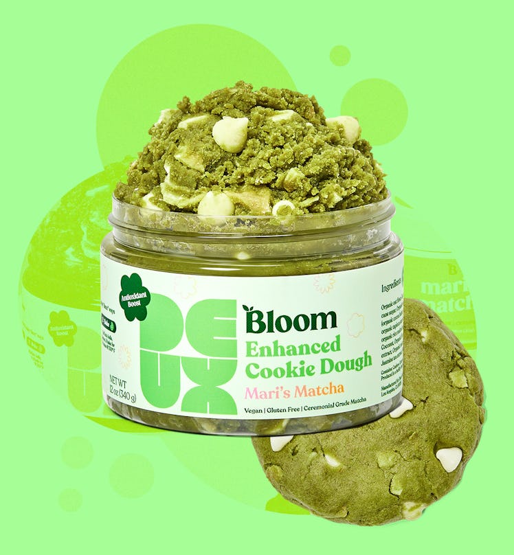 DEUX and Bloom launched a vegan matcha cookie dough.