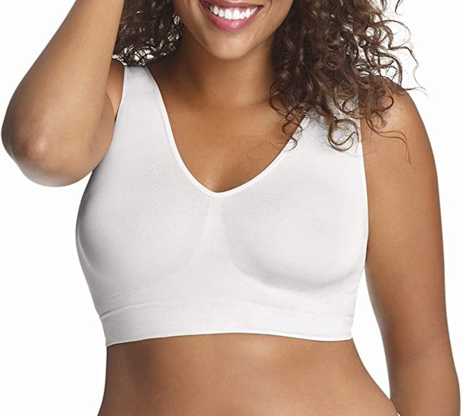 JUST MY SIZE Plus Size Pullover Wireless T-Shirt Bra