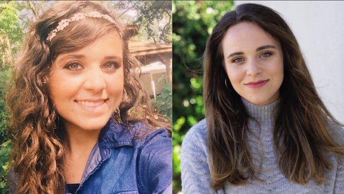 Jinger Duggar Vuolo as a teen and today.