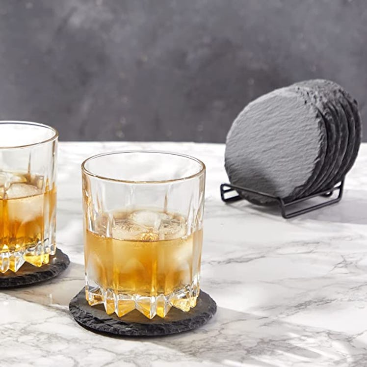 Juvale Slate Drink Coasters (8-Pack)