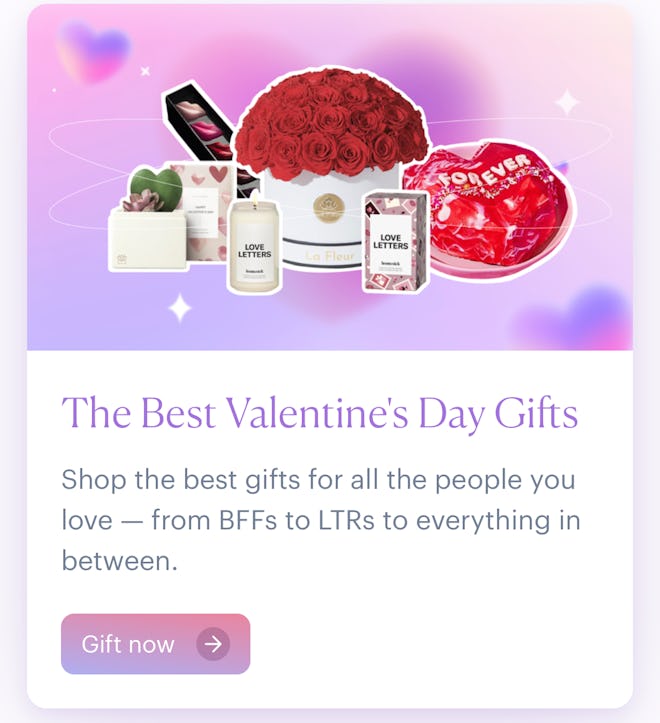 valentine's day gift from the goody app; last minute valentine's day gift