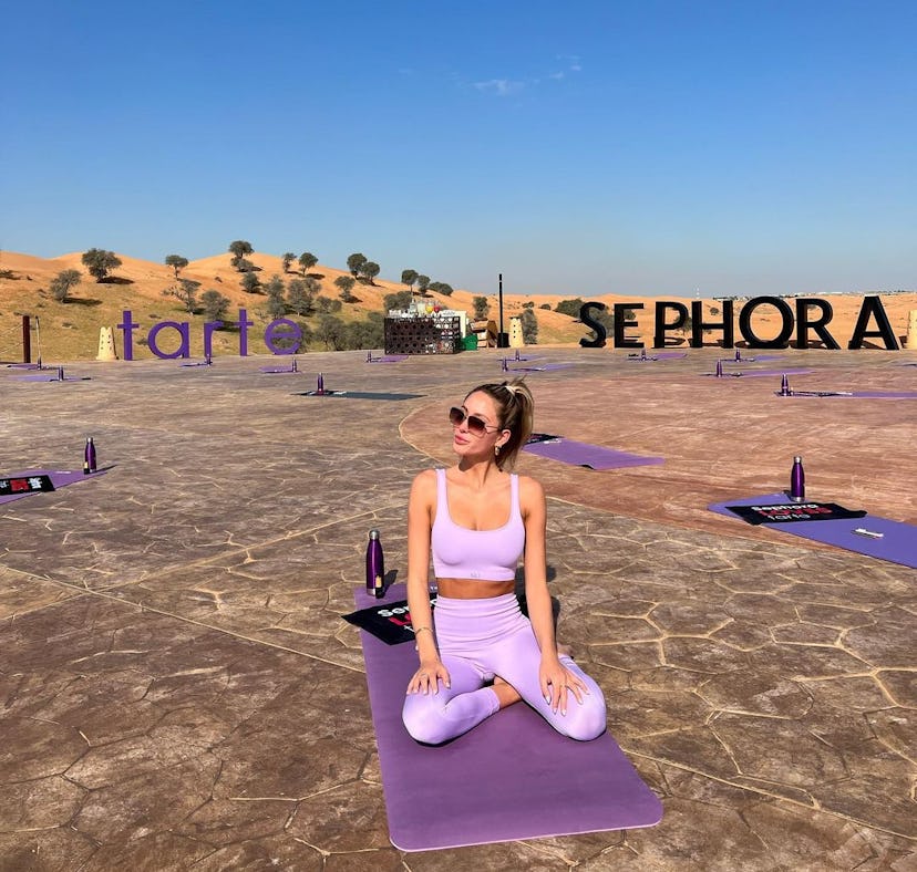 Alix Earle on the Tarte Dubai influencer trip, which wasn't actually in Dubai.