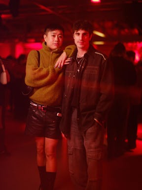 Alix Gavoille and Bilal Hassani celebrate the launch of Maison Kitsuné’s Spring-Summer 2023 collecti...