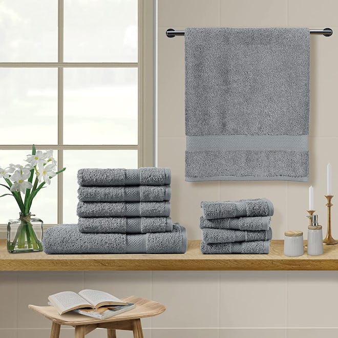 CHATEAU HOME COLLECTION Bath Towels (10-Pieces)