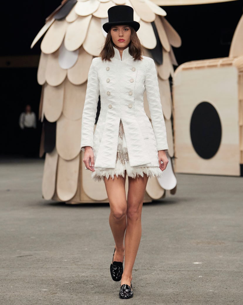 Model Vivienne Rohner. Courtesy of Chanel.