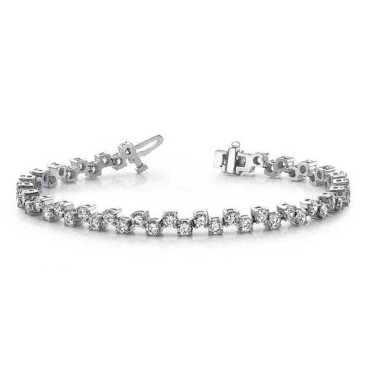 Zig-Zag Diamond Bracelet