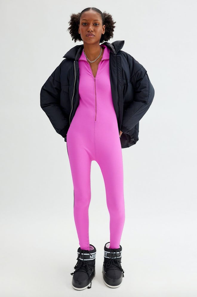 A Waffle-Knit Onesie