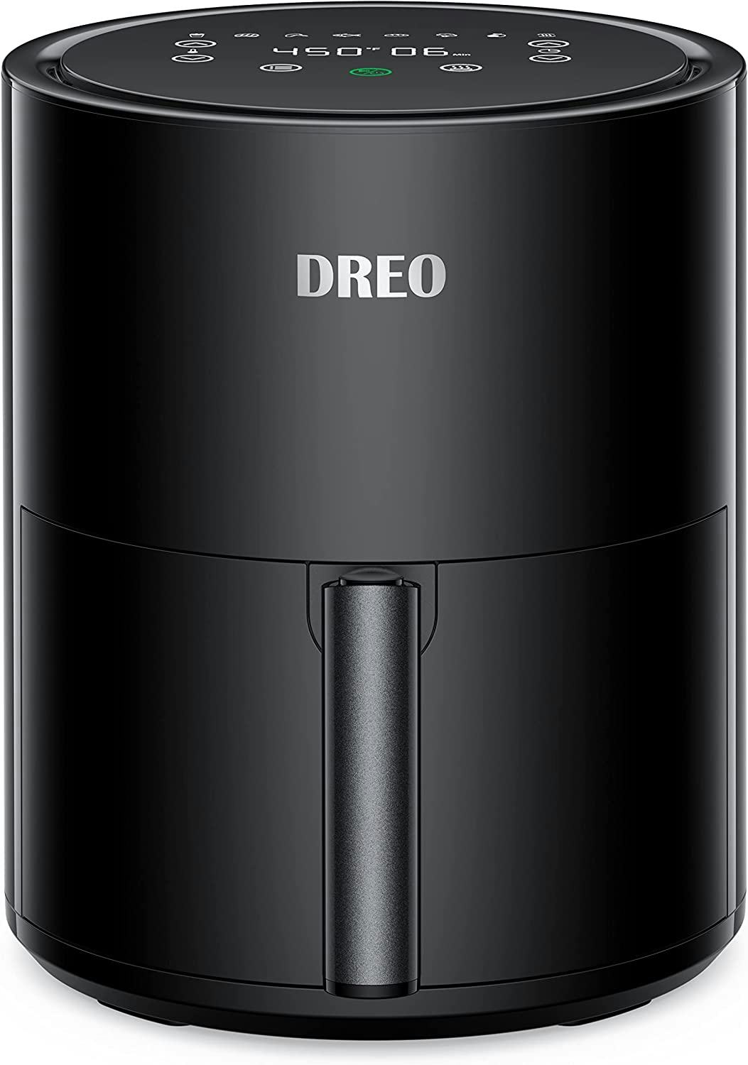 This air fryer for one person features a large temperature range, from 100 to 450 degrees Fahrenheit&hellip;