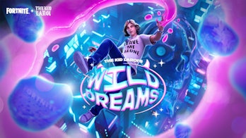 The Kid LAROI Wild Dreams Fortnite concert loading screen art