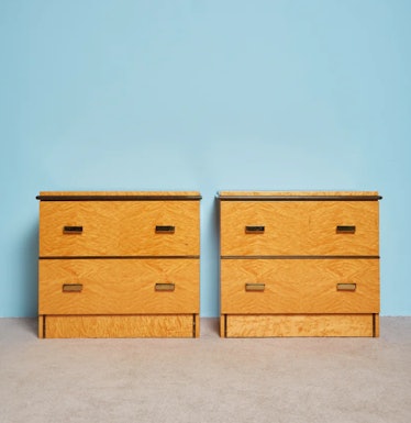 Vintage Burl Nightstands