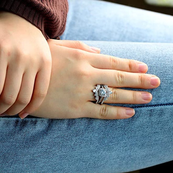Uloveido Sterling Silver Ring Enhancer