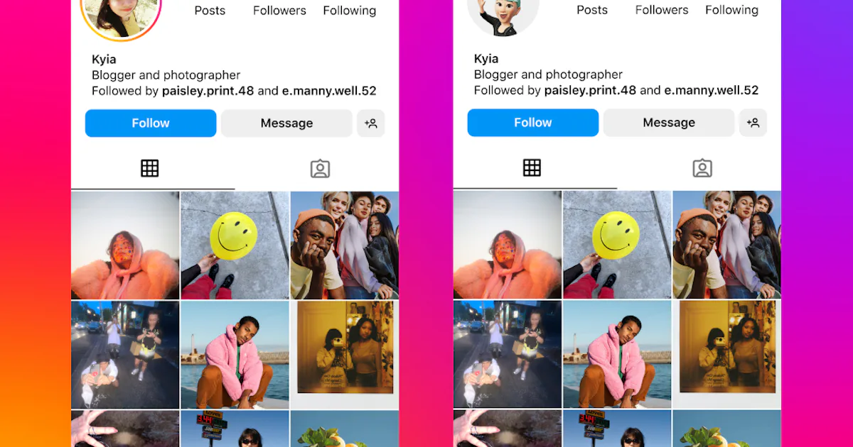 Instagram’s Animated Avatar Profile Picture Gives You Options