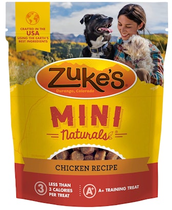 Zuke's Mini Naturals Training Dog Treats Chicken Recipe