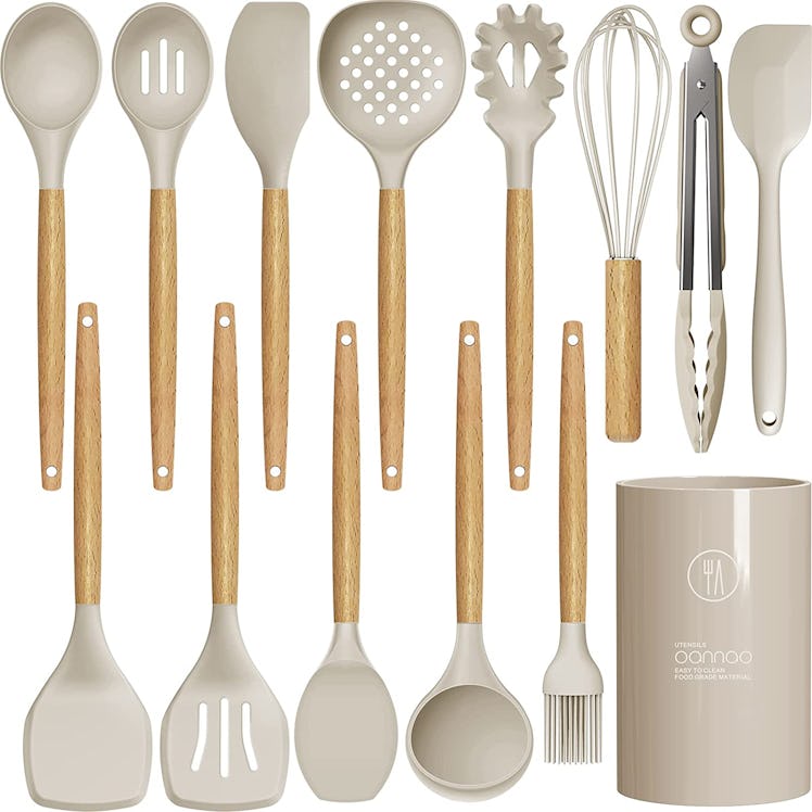Oannao Silicone Cooking Utensils (14 Pieces)