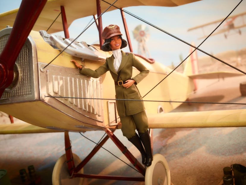 The Bessie Coleman doll is part of Barbie’s Inspiring Doll collection. 