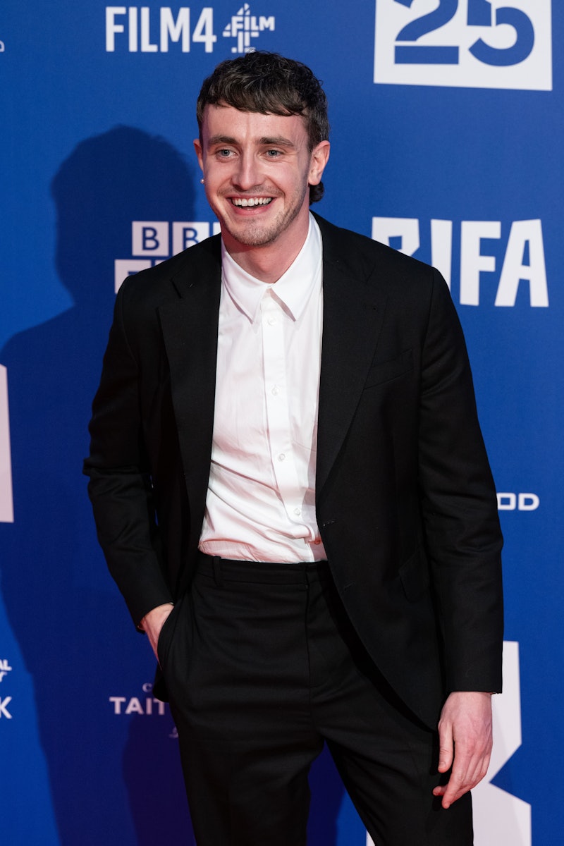 Paul Mescal, Oscar-nominated 'Aftersun' actor, at a BIFA event