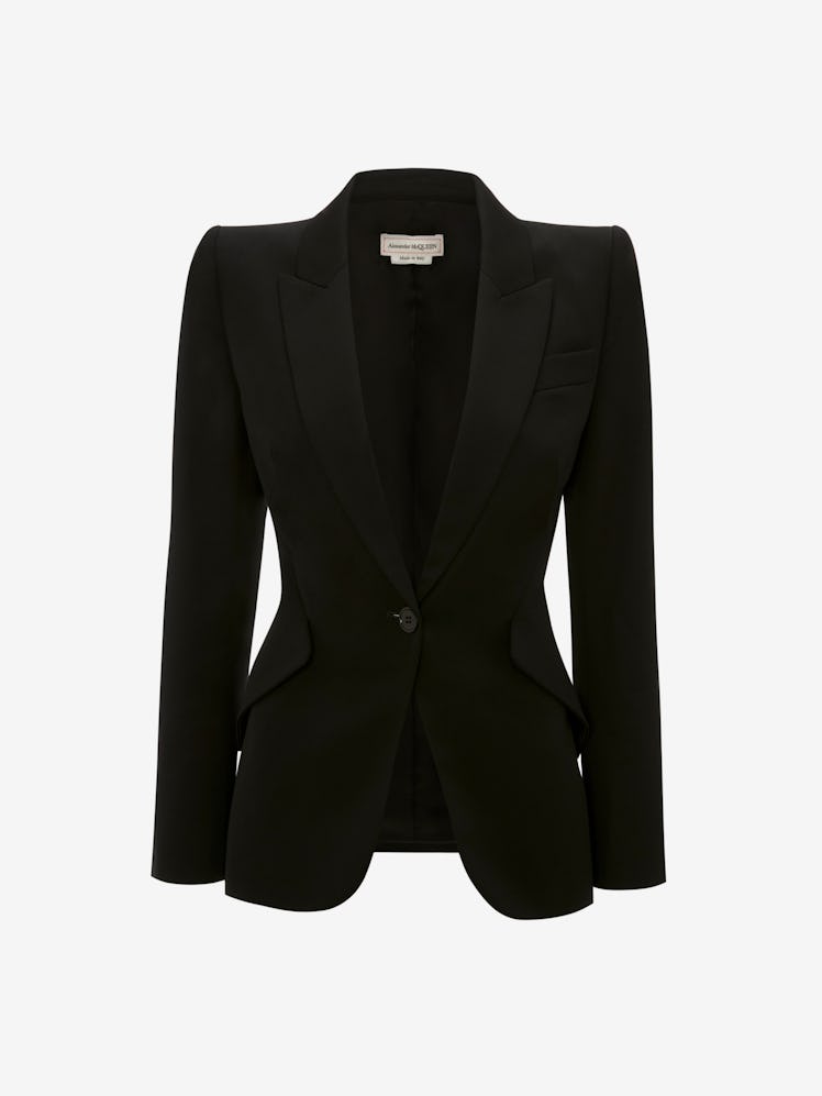 Alexander McQueen black blazer jacket