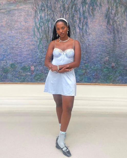 Mary Jane outfits: Nicole Saldana