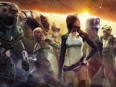 mass effect 2 art