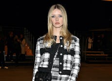 Apple Martin attends the Chanel Haute Couture Spring Summer 2023 show as part of Paris Fashion Week ...