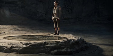 Rey in the First Jedi Temple