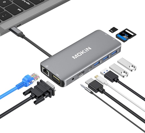 If you're looking for cool laptop accessories and gadgets, consider this multi-port USB-C hub that a...