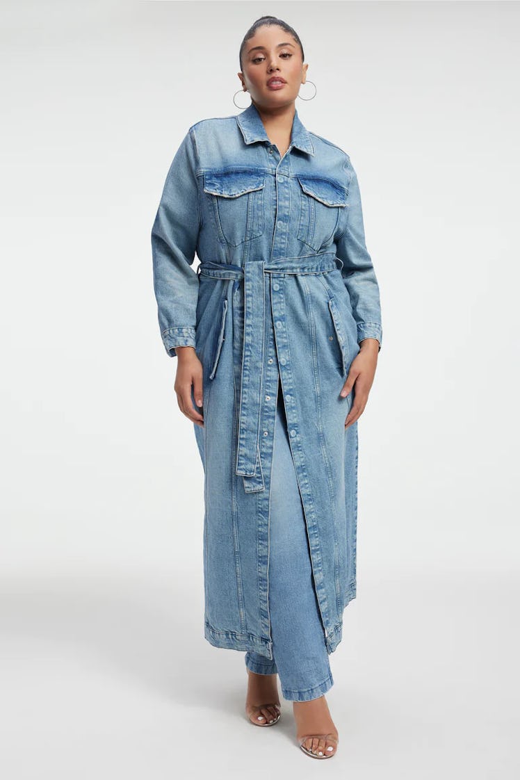 Good american Denim Coat