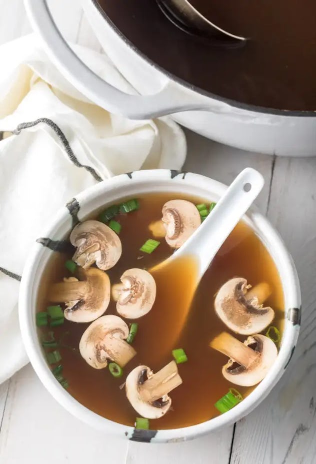 Japanese clear soup in a story about sick kid recipes