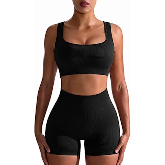 OQQ Seamless Workout Outfit