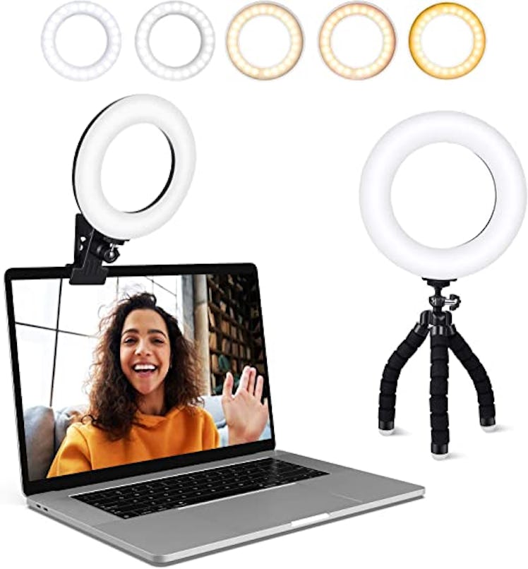 If you're looking for laptop accessories, consider this clip-on light with five color modes that's g...