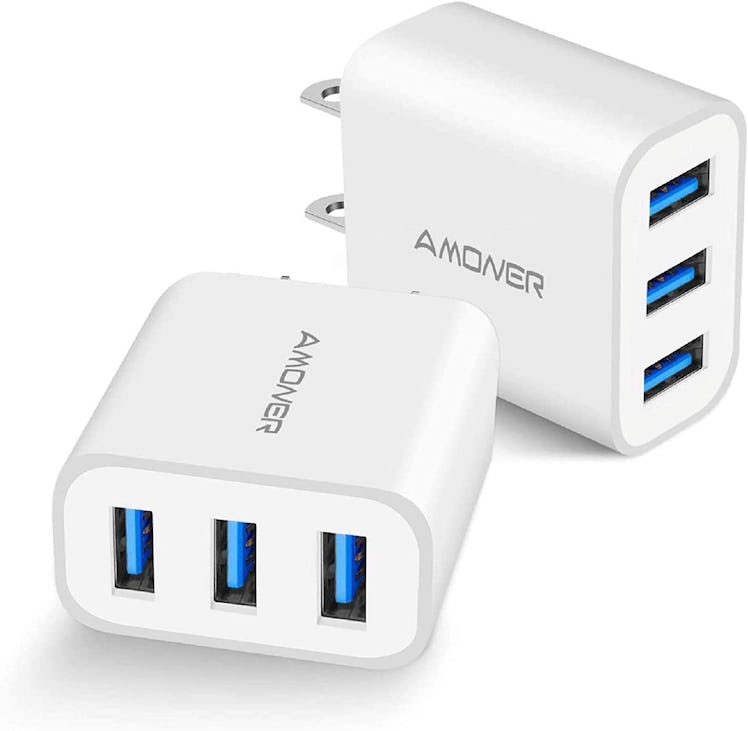 Amoner 3-Port USB Wall Charger