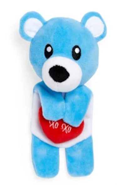 Bond & Co. Valentine's Day Beary Special Plush Flattie Dog Toy, Small