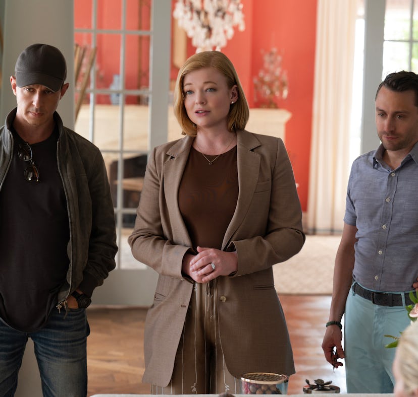 Jeremy Strong, Sarah Snook, Kieran Culkin in Succession