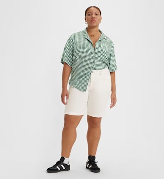 Classic Plus Size Bermuda Shorts