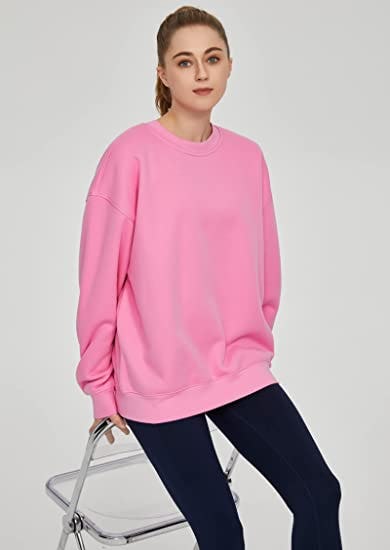 THE GYM PEOPLE Fleece Crewneck Sweatshirt